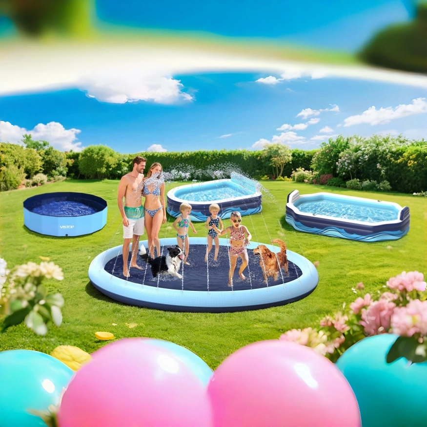 VISTOP Splash Into Summer and Backyard Water Fun